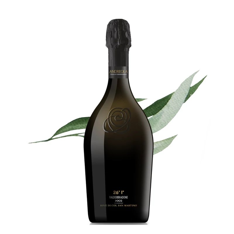 Andreola - 26 I Rive di Col San Martino Valdobbiadene Prosecco Superiore DOCG Brut Nature