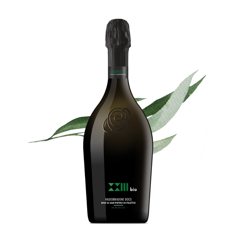 Andreola - XXIII Ai Boschi Bio Rive di San Pietro di Feletto Valdobbiadene Prosecco Superiore DOCG Brut