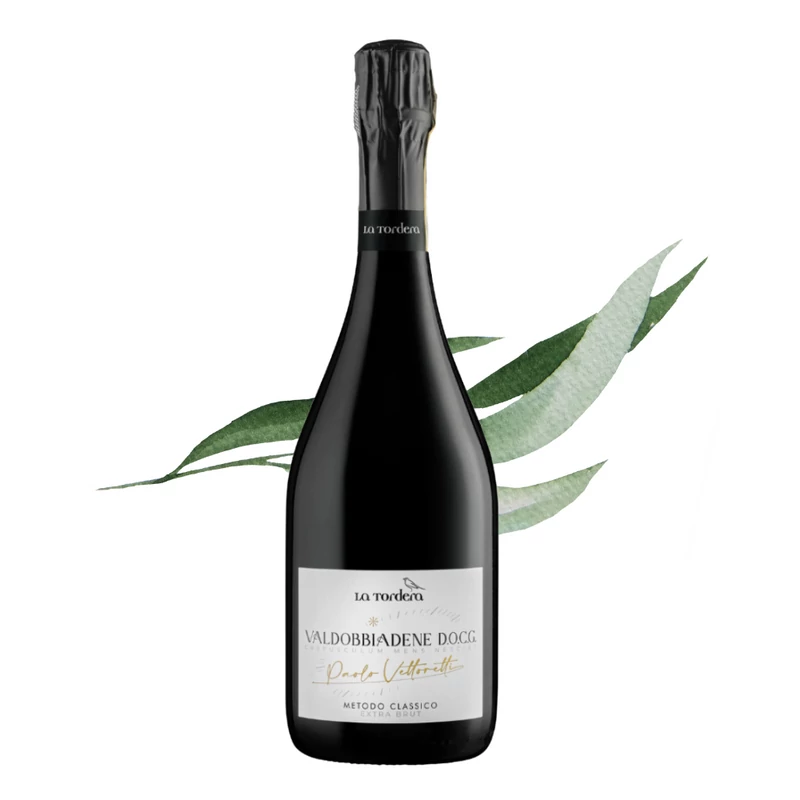 La Tordera - Paolo Vettoretti Valdobbiadene Prosecco Superiore DOCG Metodo Classico Extra Brut / Zero Dosage