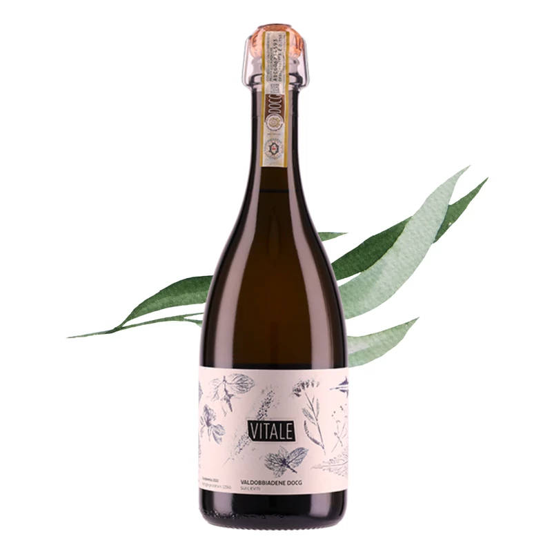 MALGA RIBELLE - Vitale Valdobbiadene Superiore DOCG Prosecco Sui Lieviti 0,75 l