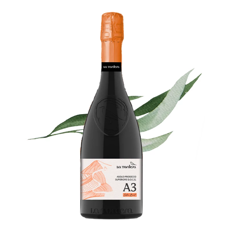 LA TORDERA - A3 Asolo Prosecco Superiore DOCG Extra Brut 0,75 l