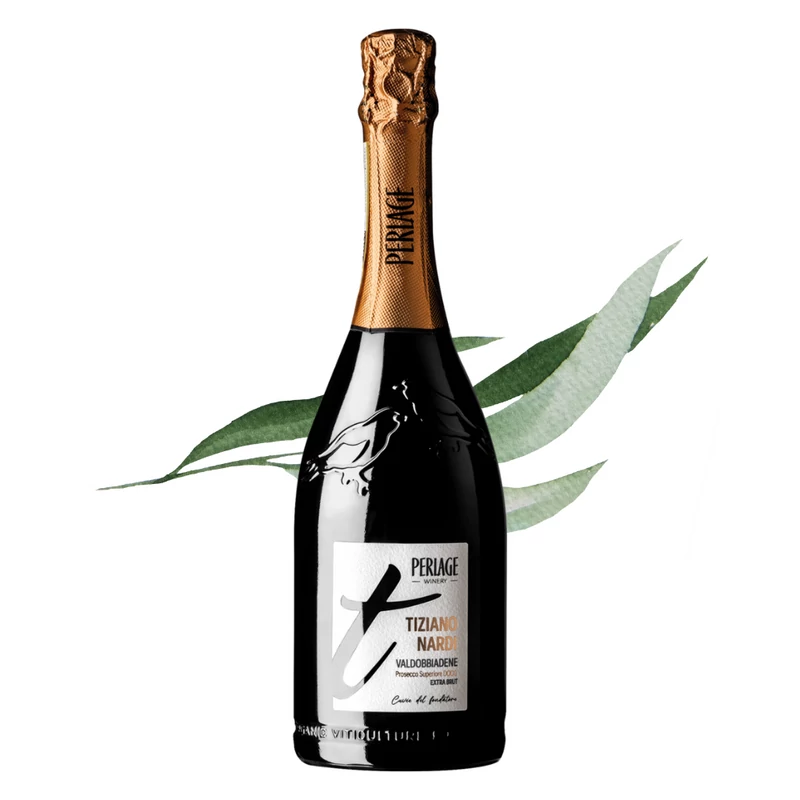 Tiziano Nardi Valdobbiadene Prosecco Superiore DOCG Extra Brut (díszdobozos)